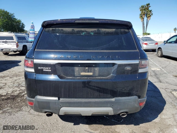 2014 Land Rover Range Rover Sport HSE with VIN SALWR2VF5EA307182, listed as a Copart auction lot 42645255 with 0 mi miles and Salvage Title. Bid and sale history available at carsss.com. Image 6.