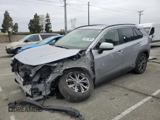 2023 Toyota RAV4 Hybrid XLE Premium with VIN JTMB6RFV4PD115993, listed as a Copart auction lot 53517605 with 19,568 mi miles and Salvage Title. Bid and sale history available at carsss.com. Image 1.