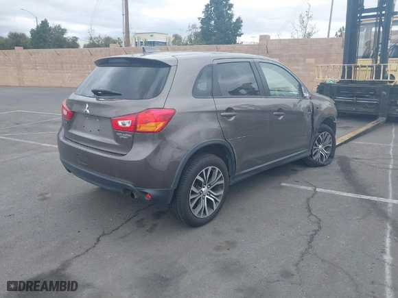 2017 Mitsubishi Outlander Sport ES 2.0 with VIN JA4AP3AU0HZ028269, listed as a IAAI auction lot 41792176 with 55,302 mi miles. Bid and sale history available at carsss.com. Image 4.