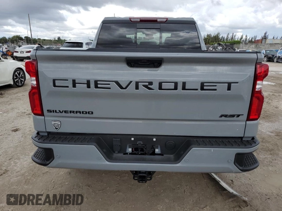 2024 Chevrolet Silverado 1500 RST with VIN 2GCPADED9R1249333, listed as a Copart auction lot 46627885 with 4,831 mi miles and Salvage Title. Bid and sale history available at carsss.com. Image 6.