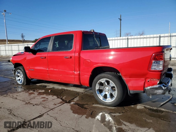 2019 Ram 1500 Big Horn/Lone Star with VIN 1C6SRFFT8KN881790, listed as a Copart auction lot 81957954 with 114,516 mi miles and Salvage Title. Bid and sale history available at carsss.com. Image 2.