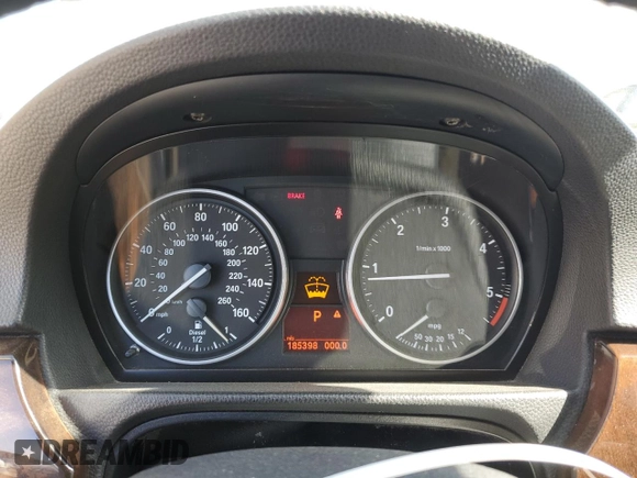 2011 BMW 3 Series 335d with VIN WBAPN7C57BF184057, listed as a Copart auction lot 56023045 with 185,398 mi miles and Clean title. Bid and sale history available at DreamBid. Image 9.