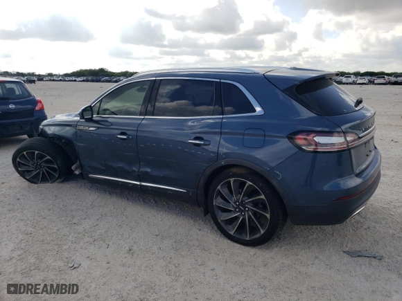 2019 Lincoln Nautilus Reserve with VIN 2LMPJ6LP6KBL42061, listed as a Copart auction lot 72395554 with 66,004 mi miles and Salvage Title. Bid and sale history available at carsss.com. Image 2.
