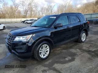 2017 Ford Explorer with VIN 1FM5K8BH1HGC09070, listed as a Copart auction lot 43311845 with 114,777 mi miles and Salvage Title. Bid and sale history available at carsss.com. Image 1.