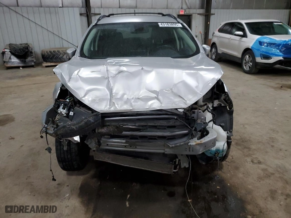 2018 Ford EcoSport SES with VIN MAJ6P1CL2JC169623, listed as a Copart auction lot 43183895 with 0 mi miles and Salvage Title. Bid and sale history available at carsss.com. Image 5.
