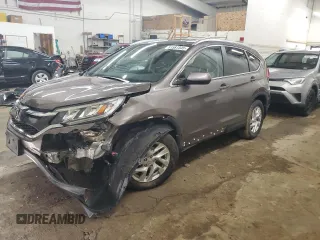 2015 Honda CR-V EX-L with VIN 5J6RM4H71FL037399, listed as a Copart auction lot 51581345 with 100,920 mi miles and Salvage Title. Bid and sale history available at carsss.com. Image 1.