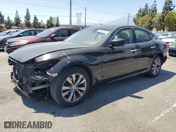 2012 Infiniti M z VIN JN1BY1AP5CM334253, wystawiony jako Copart lot #58262705 z przebiegiem 157 913 mil mil oraz Szkoda całkowita • Salvage title. Historia ofert i sprzedaży dostępna na DreamBid. Obrazek 1.