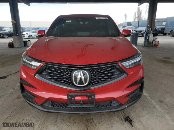2019 Acura RDX w/A-Spec Pkg with VIN 5J8TC2H67KL016868, listed as a Copart auction lot 45867895 with 66,884 mi miles and Salvage Title. Bid and sale history available at carsss.com. Image 5.