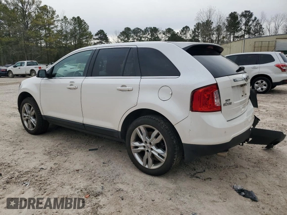 2014 Ford Edge Limited with VIN 2FMDK3KC8EBB60441, listed as a Copart auction lot 48141105 with 135,310 mi miles and Salvage Title. Bid and sale history available at carsss.com. Image 2.