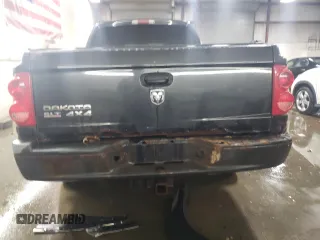 2007 Dodge Dakota SLT with VIN 1D7HW48K17S263679, listed as a Copart auction lot 86000434 with 183,379 mi miles and Salvage Title. Bid and sale history available at carsss.com. Image 6.
