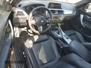 2018 BMW 2 Series M240i with VIN WBA2J5C52JVC07276, listed as a Copart auction lot 59146135 with 66,277 mi miles and Salvage title. Bid and sale history available at DreamBid. Image 8.