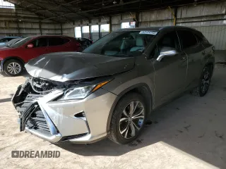 2017 Lexus RX with VIN 2T2ZZMCA9HC044682, listed as a Copart auction lot 53124155 with 80,929 mi miles and Salvage Title. Bid and sale history available at carsss.com. Image 1.
