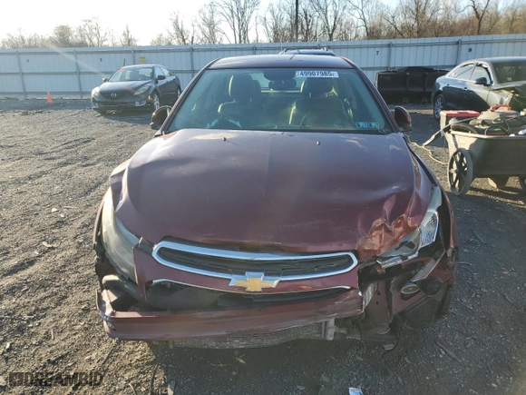 2015 Chevrolet Cruze LT with VIN 1G1PE5SB6F7208341, listed as a Copart auction lot 49907985 with 154,538 mi miles and Salvage Title. Bid and sale history available at carsss.com. Image 5.