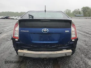 2013 Toyota Prius One with VIN JTDKN3DU1D0341471, listed as a Copart auction lot 52001815 with 207,181 mi miles and Salvage Title. Bid and sale history available at carsss.com. Image 6.