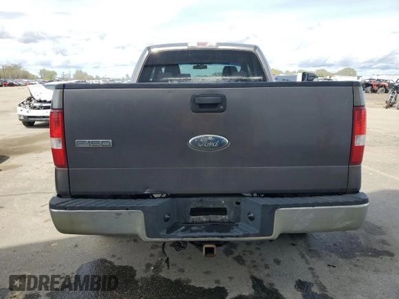 2006 Ford F-150 XLT with VIN 1FTPX14536FA58065, listed as a Copart auction lot 50446225 with 0 mi miles and Clean Title. Bid and sale history available at carsss.com. Image 6.