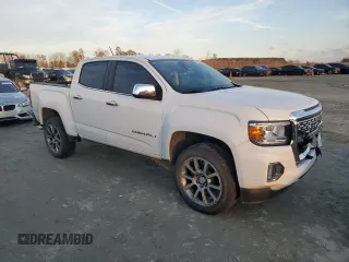 2022 GMC Canyon 2WD Denali with VIN 1GTG5EEN4N1203038, listed as a Copart auction lot 85638024 with 19,987 mi miles and Salvage Title. Bid and sale history available at carsss.com. Image 4.