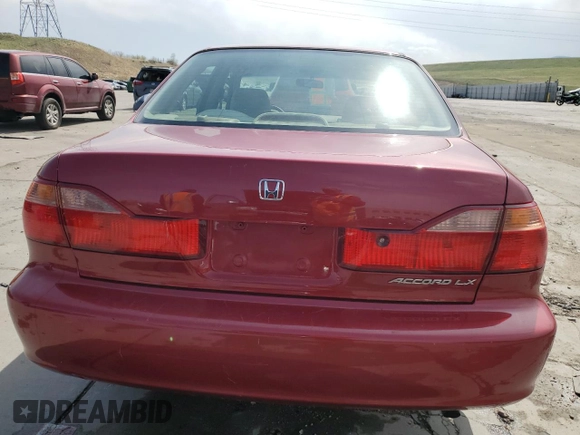 2000 Honda Accord SE with VIN JHMCG5677YC016067, listed as a Copart auction lot 54243735 with 155,183 mi miles and Salvage title. Bid and sale history available at DreamBid. Image 6.