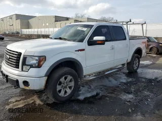 2012 Ford F-150 XL with VIN 1FTFW1EF4CFA33046, listed as a Copart auction lot 46057385 with 153,325 mi miles and Clean Title. Bid and sale history available at carsss.com. Image 1.