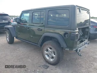 2021 Jeep Wrangler Unlimited Sport S with VIN 1C4HJXDN6MW669228, listed as a IAAI auction lot 42301326 with 64,503 mi miles and . Bid and sale history available at DreamBid. Image 3.