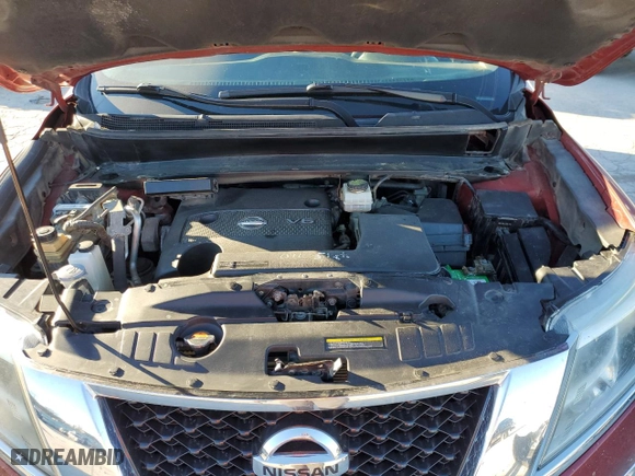 2014 Nissan Pathfinder Platinum with VIN 5N1AR2MM4EC633959, listed as a Copart auction lot 37940874 with 166,551 mi miles and Clean Title. Bid and sale history available at carsss.com. Image 12.