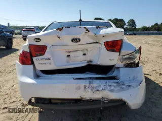 2013 Kia Forte EX with VIN KNAFU4A20D5696371, listed as a Copart auction lot 72035544 with 209,606 mi miles and Salvage Title. Bid and sale history available at carsss.com. Image 6.