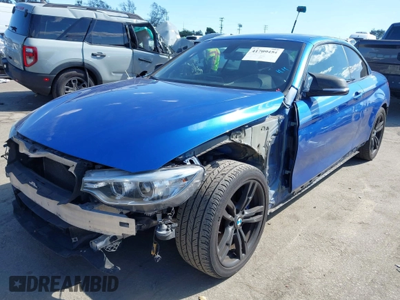 2014 BMW 4 Series 435i z VIN WBA3T3C50EP737451, wystawiony jako IAAI lot #41709454 z przebiegiem 146 804 mil mil oraz . Historia ofert i sprzedaży dostępna na DreamBid. Obrazek 2.