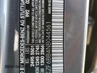 2022 Mercedes-Benz E 53 AMG with VIN W1KZF6BB4NB044561, listed as a Copart auction lot 49389965 with 47,634 mi miles and Salvage Title. Bid and sale history available at DreamBid. Image 13.
