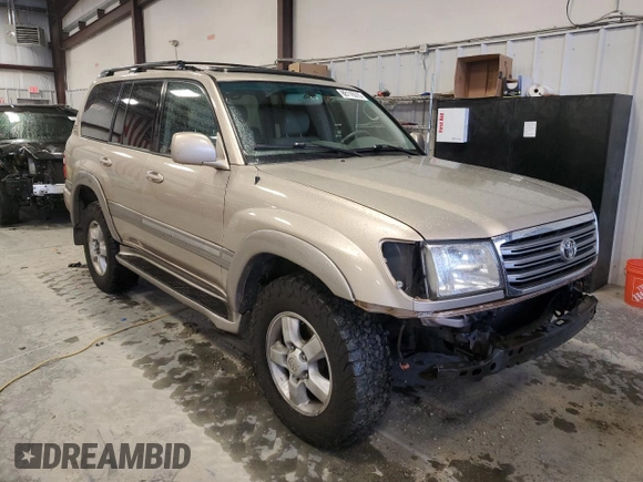 2005 Toyota Land Cruiser z VIN JTEHT05J652076132, wystawiony jako Copart lot #88116315 z przebiegiem 271 248 mil mil oraz Szkoda całkowita • Salvage title. Historia ofert i sprzedaży dostępna na DreamBid. Obrazek 4.