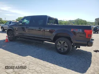 2018 Ford F-150 XL with VIN 1FTFW1E58JFB99171, listed as a Copart auction lot 58036525 with 125,390 mi miles and Salvage title. Bid and sale history available at DreamBid. Image 2.