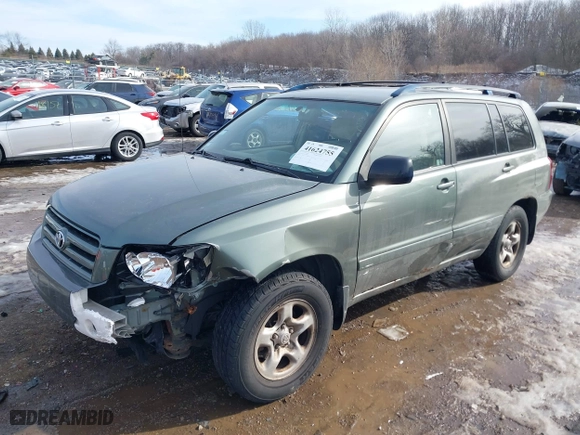 2005 Toyota Highlander with VIN JTEGD21A150109799, listed as a IAAI auction lot 41624755 with 138,214 mi miles. Bid and sale history available at carsss.com. Image 17.
