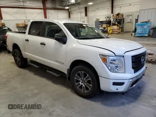 2023 Nissan Titan SV with VIN 1N6AA1ED1PN102940, listed as a Copart auction lot 85560294 with 54,240 mi miles and Clean title. Bid and sale history available at DreamBid. Image 4.