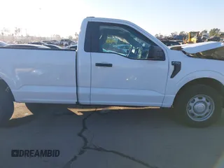 2023 Ford F-150 XL with VIN 1FTMF1C50PKF47393, listed as a IAAI auction lot 41337590 with 43,708 mi miles and . Bid and sale history available at carsss.com. Image 14.