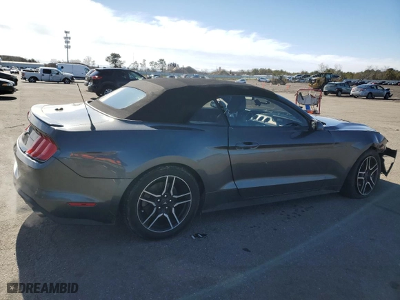 2019 Ford Mustang EcoBoost with VIN 1FATP8UH1K5181855, listed as a Copart auction lot 45707075 with NaN miles and Salvage Title. Bid and sale history available at carsss.com. Image 3.