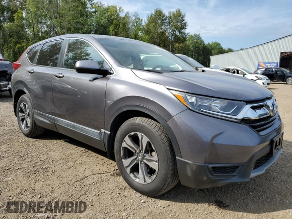 2017 Honda CR-V LX with VIN 2HKRW1H31HH003143, listed as a Copart auction lot 67753124 with 81,688 mi miles and Salvage Title. Bid and sale history available at carsss.com. Image 4.