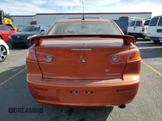2009 Mitsubishi Lancer GTS with VIN JA3AU86W19U026176, listed as a Copart auction lot 75438734 with 95,565 mi miles and Clean Title. Bid and sale history available at carsss.com. Image 6.
