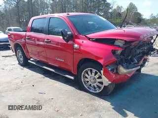 2012 Toyota Tundra with VIN 5TFEY5F11CX127153, listed as a IAAI auction lot 41506561 with 217,862 mi miles and . Bid and sale history available at DreamBid. Image 1.