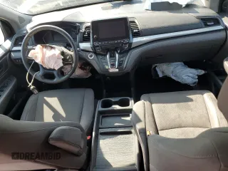 2019 Honda Odyssey EX with VIN 5FNRL6H5XKB110737, listed as a Copart auction lot 62190115 with 82,539 mi miles and Salvage title. Bid and sale history available at DreamBid. Image 8.