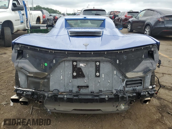 2021 Chevrolet Corvette 2LT with VIN 1G1YB3D48M5124739, listed as a Copart auction lot 65192324 with 38,415 mi miles and Clean Title. Bid and sale history available at carsss.com. Image 6.