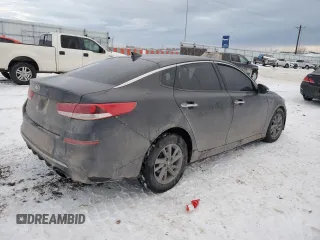 2019 Kia Optima LX with VIN 5XXGT4L39KG285558, listed as a Copart auction lot 87632155 with 199,665 mi miles and Salvage Title. Bid and sale history available at carsss.com. Image 3.