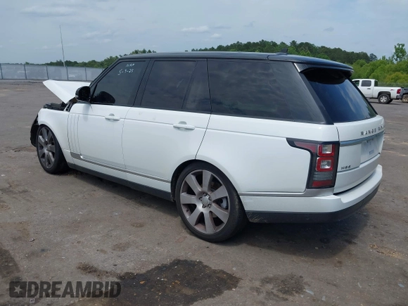 2015 Land Rover Range Rover HSE with VIN SALGS2VF0FA239075, listed as a IAAI auction lot 42278987 with 99,398 mi miles and . Bid and sale history available at DreamBid. Image 3.
