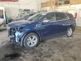 2021 Chevrolet Equinox Premier z VIN 2GNAXXEV8M6132439, wystawiony jako Copart lot #50944765 z przebiegiem 47 533 mil mil oraz Szkoda całkowita • Salvage title. Historia ofert i sprzedaży dostępna na DreamBid. Obrazek 1.