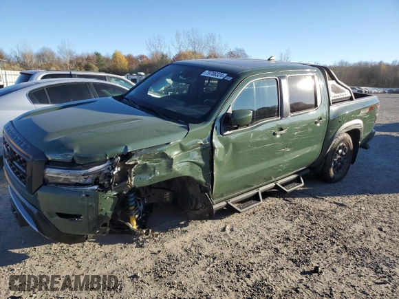 2024 Nissan Frontier SV with VIN 1N6ED1EK0RN607085, listed as a Copart auction lot 79706324 with 8,541 mi miles and Salvage title. Bid and sale history available at DreamBid. Image 1.