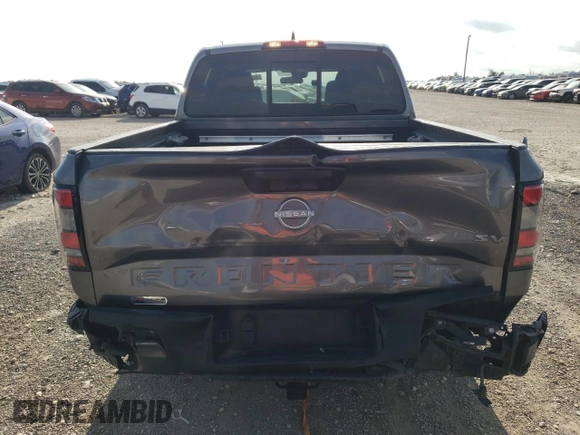 2022 Nissan Frontier SV with VIN 1N6ED1EJXNN650964, listed as a Copart auction lot 69568644 with 42,189 mi miles and Salvage Title. Bid and sale history available at carsss.com. Image 6.