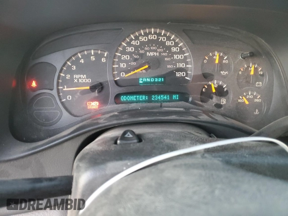 2003 Chevrolet Tahoe LT z VIN 1GNEK13Z23J210153, wystawiony jako Copart lot #46244775 z przebiegiem 234 541 mil mil oraz Szkoda całkowita • Salvage title. Historia ofert i sprzedaży dostępna na DreamBid. Obrazek 9.