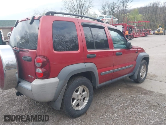 2006 Jeep Liberty Sport with VIN 1J4GL48KX6W137241, listed as a IAAI auction lot 42048621 with 83,523 mi miles and . Bid and sale history available at carsss.com. Image 4.
