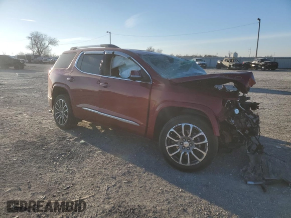 2021 GMC Acadia Denali with VIN 1GKKNPLS7MZ183015, listed as a Copart auction lot 41805375 with Not Provided miles and Salvage Title. Bid and sale history available at carsss.com. Image 4.