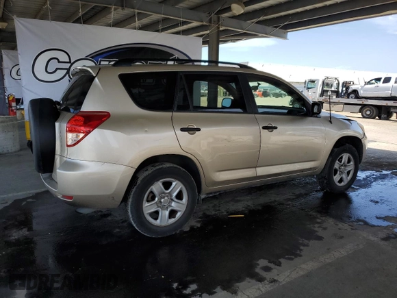 2007 Toyota RAV4 with VIN JTMZD33V276023159, listed as a Copart auction lot 54160875 with 171,522 mi miles and Salvage Title. Bid and sale history available at carsss.com. Image 3.