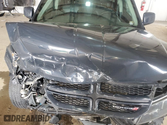 2018 Dodge Journey GT with VIN 3C4PDCEG6JT346777, listed as a Copart auction lot 47439355 with Not Provided miles and Salvage Title. Bid and sale history available at carsss.com. Image 14.