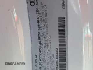 2014 Audi A5 Premium z VIN WAUGFAFR2EA044332, wystawiony jako Copart lot #58800795 z przebiegiem 77 744 mil mil oraz Szkoda całkowita • Salvage title. Historia ofert i sprzedaży dostępna na DreamBid. Obrazek 12.