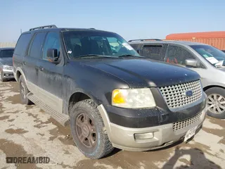 2005 Ford Expedition Eddie Bauer with VIN 1FMFU17595LA63878, listed as a IAAI auction lot 41715409 with 1 mi miles. Bid and sale history available at carsss.com. Image 1.